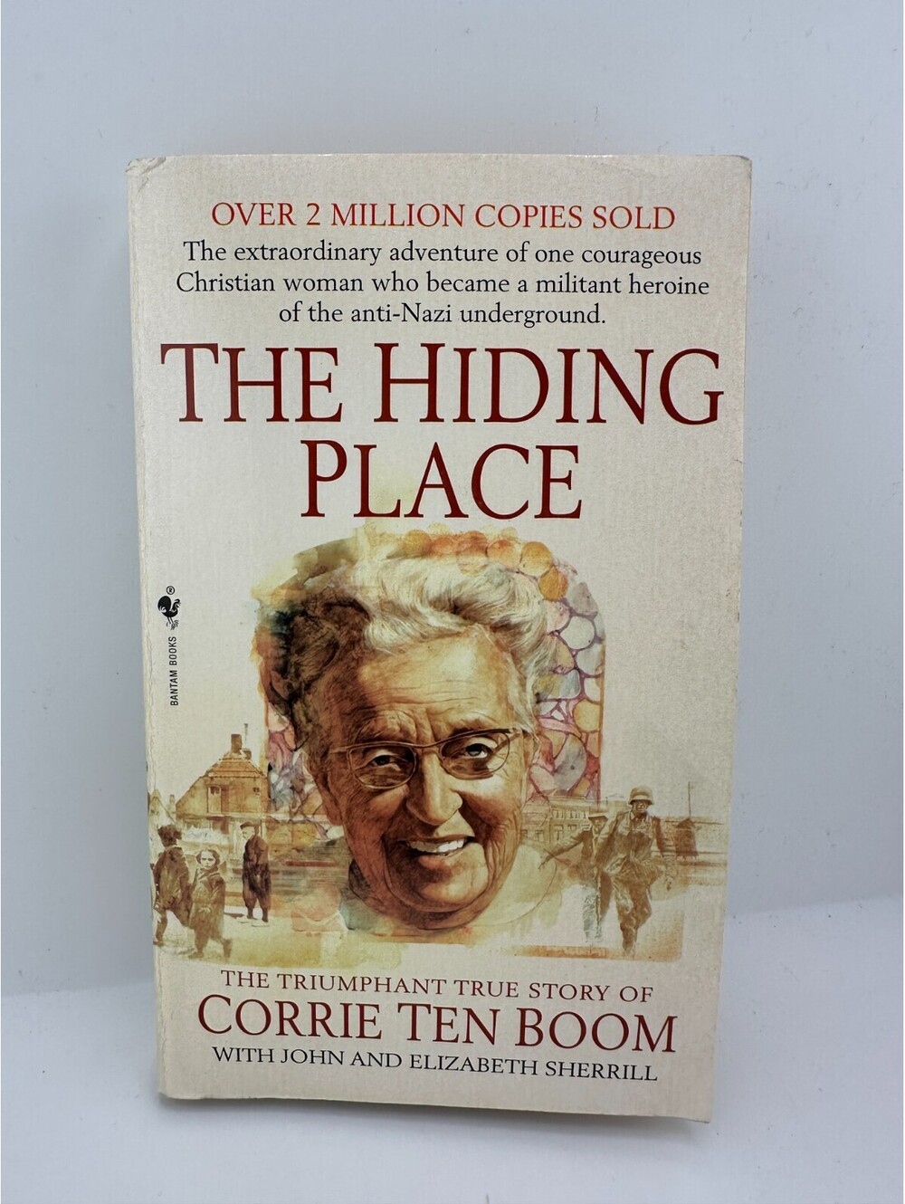 The Hiding Place Corrie Ten Boom PB 1974 Bantam Christian WWII Memoir Book